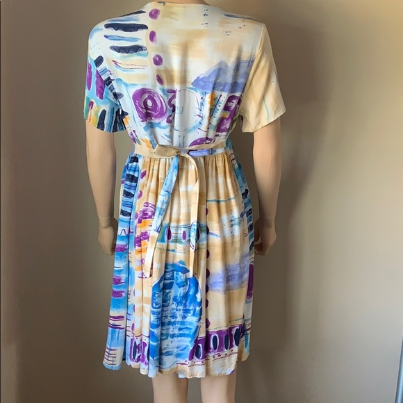 Colorful Summer Dress or Cover-up - Picture 2 of 4